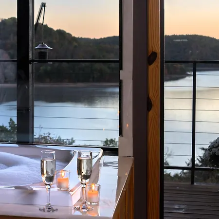 Beaver Lakefront Cabins - Couples Only Getaways Eureka Springs Exterior photo